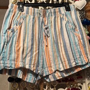 Striped Women's Shorts